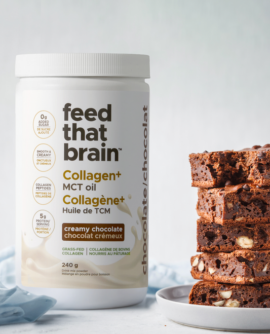 Delicious and Nutrient-Packed Premium Collagen + MCT Oil Brownie Recipe For Joint Health and Cognitive Function