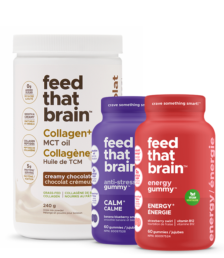 Buy any three products, bundle, one collagen, any flavor, and two bottles of gummy's